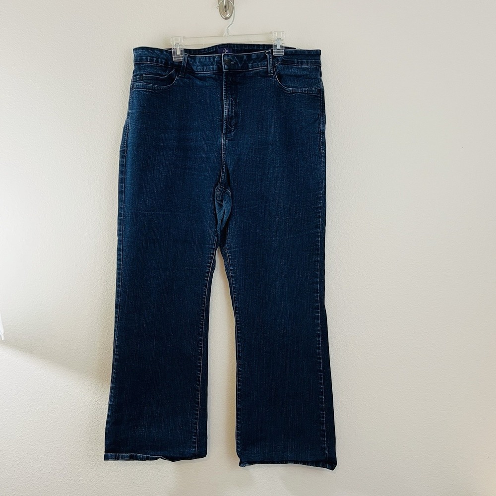 NYDJ Not Your Daughters Jeans High Rise Bootcut Women's Denim Size 24W